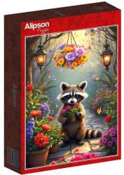 Alipson Puzzle 500 db-os puzzle - Raccoon's Secret Garden (50262) (50262)