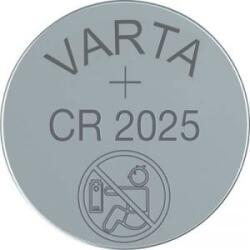 VARTA CR2025 lítium gombelem, 3 V, 170 mAh, Varta BR2025, DL2025, ECR2025, KCR2025, KL2025, KECR2025, LM2025 (6025101401)