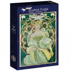 Bluebird Puzzle 1000 db-os puzzle - Art by Mucha - Daydream, 1897 (60230) (60230)