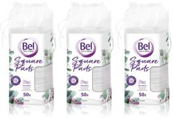Bel Face & Body Square Pads sminklemosó vattakorong takarékos kiszerelés 3x50 db