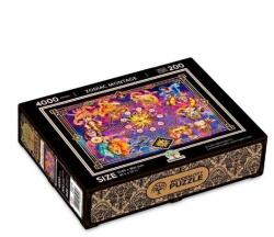 Wooden City 4000 db-os fa puzzle - Zodiákus montázs (LB4000-0134-XXXL) (LB4000-0134-XXXL)