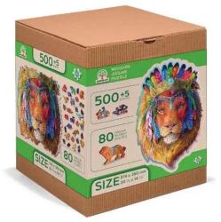 Wooden City 505 db-os fa puzzle - Misztikus oroszlán (NB0095-XL) (NB0095-XL)