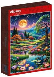 Alipson Puzzle 500 db-os puzzle - Full Moon Night (50172) (50172)