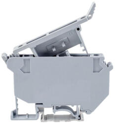 Tracon Sorkapocs TSKA4B 4mm2 csavaros, sínre, szürke (TSKA4B)