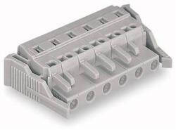 Wago 1 vezetékes anyacsatlakozó, szürke (231-204/037-000) (231-204/037-000)