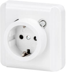 Gewiss Fi relé házt. dugaljjal összeépítve 230V 16A 10mA IP21 GW95921 (GW95921)