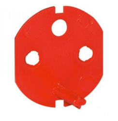 Legrand Mosaic kódlap reteszelt dugaljhoz piros - 50299 (050299)