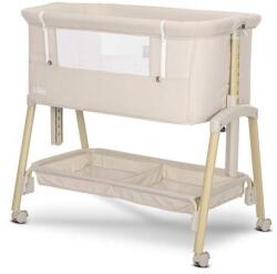 Lorelli Pat Copii Lorelli Pliabil Co-Sleeper Millie 0 Luni+ Max. 9Kg Inaltime Reglabila 7 Pozitii Sistem Antireflux Plasa De Tantari Saltea Inclusa Beige (1008073 2507)