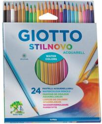 GIOTTO Stilnovo Aquarell színes ceruza, 24 szín/doboz (GT-025580000)