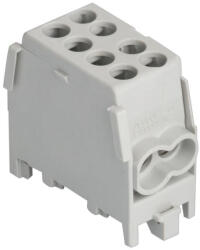Pollmann Electrotech Fővezeték sorkapocs 2x 25/2x16mm2 szürke HLAK 25-1/2 M2, 2080136 Pollmann (2080136)