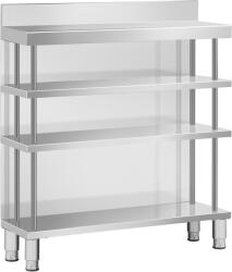 Royal Catering Bárpult - rozsdamentes acél - 100 x 30 x 115 cm - Royal Catering (RCSBW-1)