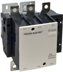 Tracon nagyáramú kontaktor 205A, 110kW, 230V AC, 3×NO+1×NO TR1E205 (TR1E205)