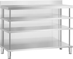 Royal Catering Bárpult - rozsdamentes acél - 150 x 60 x 115 cm - Royal Catering (RCSBW-4)