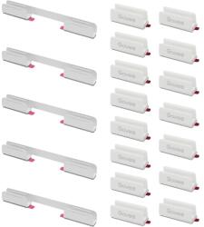 Govee A10D3001 Neonlámpa rögzítőkonzol, beltéri használatra, 15 db, kompatibilis az oivee H61D3 és H61D5 modellekkel, fehér (A10D3001)