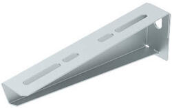 OBO fali és oszlopkonzol M10x25 rögzítőcsavarral, cink B210mm 6424732 (6424732)