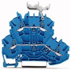 Wago emeletes sorkapocs átmenő/átmenő sorkapocs, kék (2002-2234) (2002-2234)