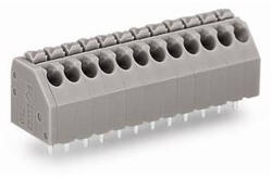 Wago NyÁK sorkapocs 4p, 1, 5mm2 szürke (250-104) (250-104)