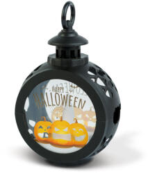 Globiz International Kft Halloween-i világító dekoráció - tök - felakasztható - LED - 8, 5 x 13, 5 cm (56602A)
