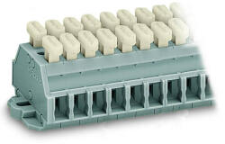 Wago 2 vezetékes kapocssáv12 pólusú, szürke (261-432/341-000) (261-432/341-000)
