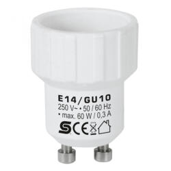 Home Foglalatátalakító adapter (GU10-E14) (E14/GU10)