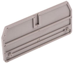 Weidmüller Sorkapocs véglap Z sorozathoz ZAP/TW 1, sötétbézs, 1608740000 Weidmüller (1608740000)