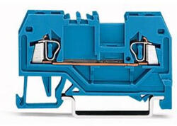 Wago 2 vezetékes átmenő sorkapocs1, 5 mm2, kék (279-904) (279-904)
