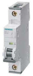 Siemens kismegszakító 1P C 6A 10kA (5SY4106-7) (5SY41067)