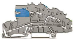 Wago többemeletes installációs sorkapocs 4 -mm2 csúsztatható N bontó, szürke 2003-7641 (2003-7641)