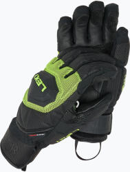 LEKI Férfi síkesztyű LEKI WCR Coach 3D black/ ice lemon