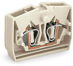 Wago 2 vezetékes, középső sorkapocsmegfelelő Ex e II alkalmazásokhoz nyomógombok nélkül, világosszürke (264-131) (264-131)