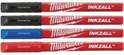 Milwaukee INKZALL Filctoll 0, 6mm hegyű Színes (4 db/cs) 48223165 (48223165)
