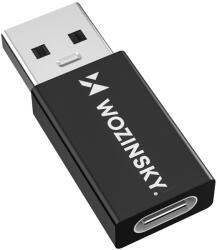 Wozinsky WAAC-01 USB-A - USB-C OTG Adapter - Fekete - smartdiszkont