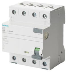 Siemens 5SV3342-6 FI-relé 25A 4P 30mA, A típus (5SV33426) - lumenet