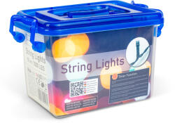 Globiz International Kft Fényfüzér - 50 m - színes - 1000 LED - 220-240V - 9W - zöld kábel (59771)