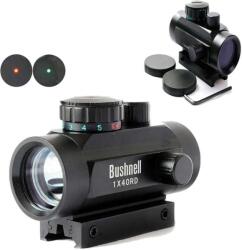 Bushnell 1x40 távcső, gyorstávcső, Piros vagy zöld pont célzó, 20mm-es és 11mm-es szerelékre (boazd1125)