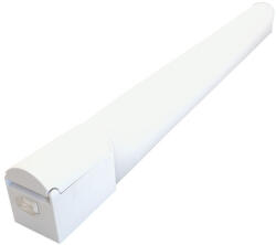 TRACON védett integrált LED-es bútorvilágító csatlakozóaljzattal 8W 720lm 495mm 4000K - TLFLEDS8NW (TLFLEDS8NW)