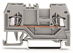 Wago 2 vezetékes átmenő sorkapocs1, 5 mm2, szürke (279-901) (279-901)
