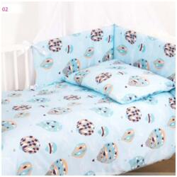 BabyMatex Бебешки спален комплект от 3 части Baby Matex - Trendy (5902675057141)