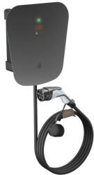 OBO Wallbox elektromos töltőállomás Basic Protect túlfeszültség védelemmel, fekete 370x340x136 6570024 (6570024)