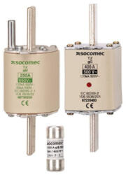 Socomec SIRCO 60PV0012 Hengeres betét, 10x38mm, 12A, PV rendszerekhez, 1000V DC (60PV0012)