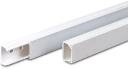 Univolt MIK 40/40 kábelcsatorna fedéllel fehér, UV-álló, lángálló 004865 Univolt (004865)