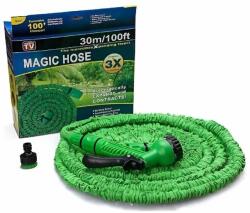Magic Hose Flexibilis Locsolótömlő, csavarodásmentes, kihúzhatró 7 funkciós locsolófejjel - 30 m (boazt1019-1)