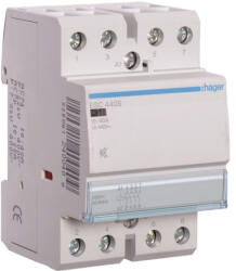 Hager ESC440 Mágneskapcsoló, 4Z, 40A, 230V AC, moduláris (ESC440)
