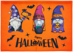 Globiz International Kft Halloween-i dekoráció - tányéralátét - manós - 46 x 32, 5 cm (56597)