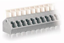 Wago NYÁK-sorkapocs, 2 vezetékes, 2, 5mm2, szürke (256-402) (256-402)