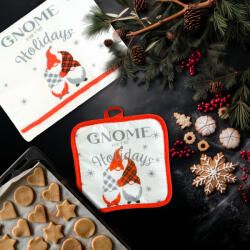  Karácsonyi kendő és edényfogó szett - manós (59709) - tipparuhaz