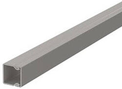 OBO fali és mennyezeti csatorna fenékperforálással, kőszürke 15x15x2000 6024955 (6024955)