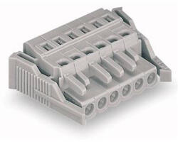 Wago 1 vezetékes anyacsatlakozó, szürke (231-103/037-000) (231-103/037-000)