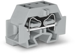 Wago 4 vezetékes sorkapocs nyomógombok nélkül, szürke (262-331) (262-331)