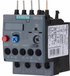 Siemens 3RU2116-1DB0 hőkioldó, 2, 2 - 3, 2A, 1NO+1NC, S00, csavaros (3RU21161DB0)